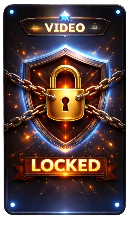 Lessons unlock as you progress Locked lesson card in the gamified online massage course