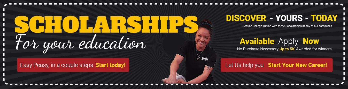 Scholarships for your education — up to $5,000 awarded. Apply now at Texas Massage Academy.