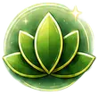 Leaf icon — flexible massage therapist lifestyle