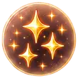 Sparkles icon — gamified lessons with XP and streaks