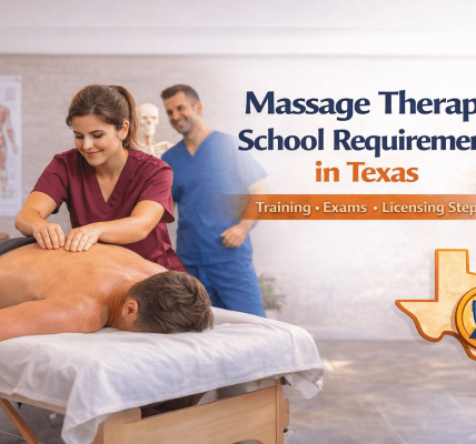 massage therapy student training in texas massage school program requirements