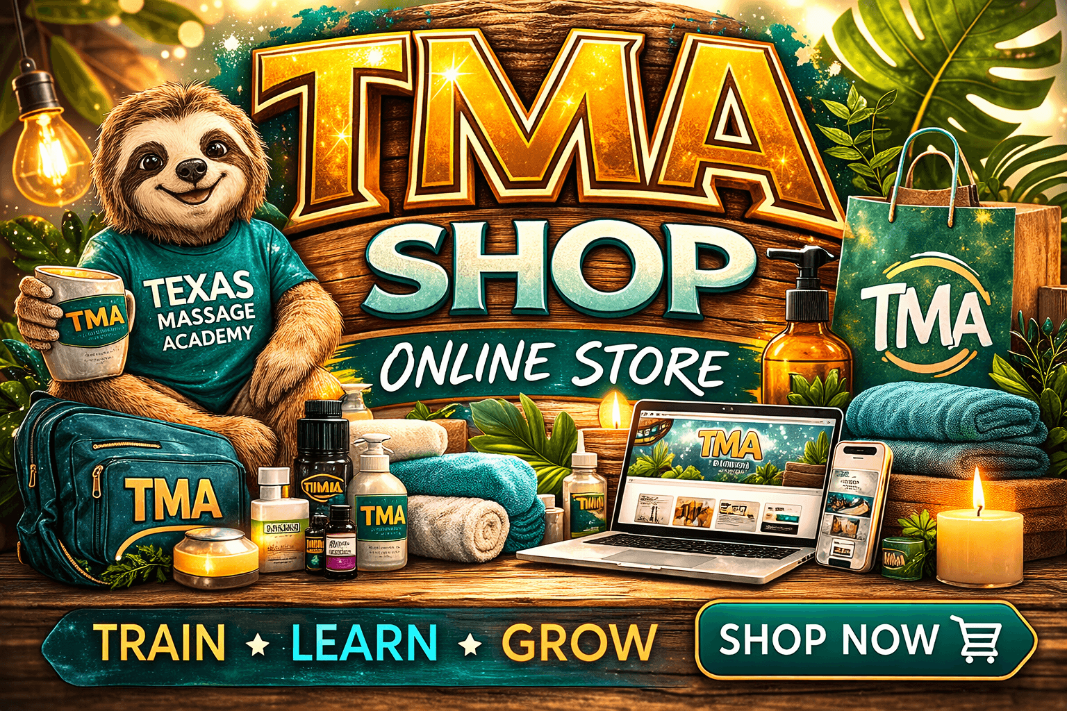 TMA Shop — massage therapy t-shirts, mugs, and apparel
